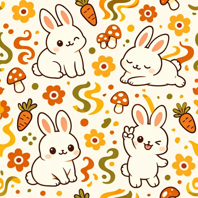 Pet Pattern Art For Mugs And Tote Bags