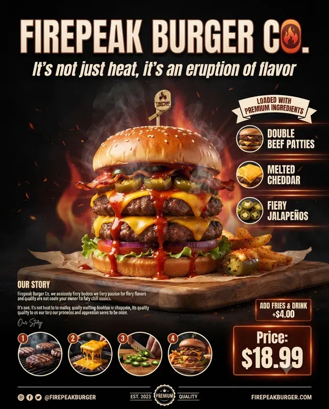 Restaurant Menu Flyers