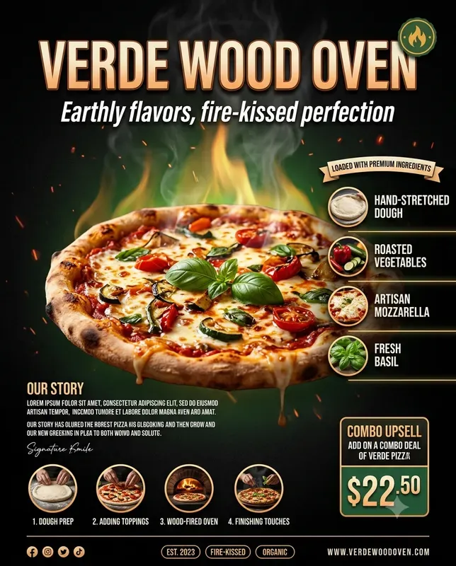 Restaurant Menu Flyers