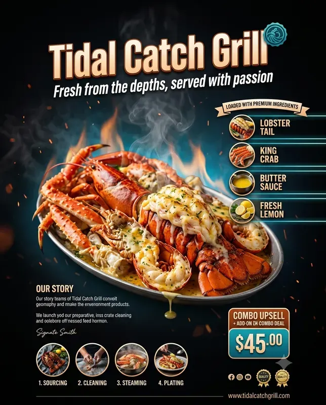 Restaurant Menu Flyers