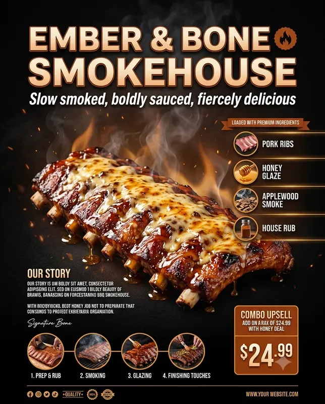 Restaurant Menu Flyers