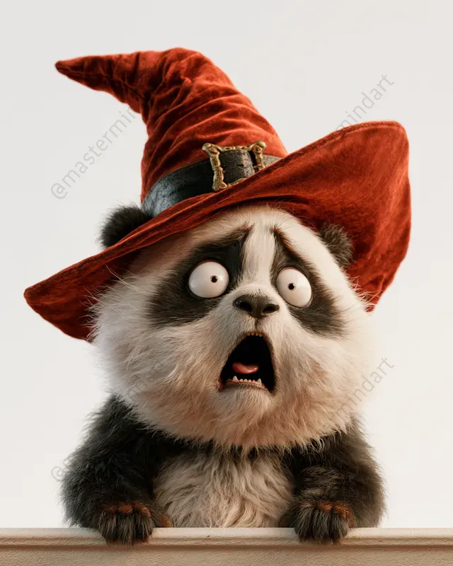 Cute 3D Halloween Animals