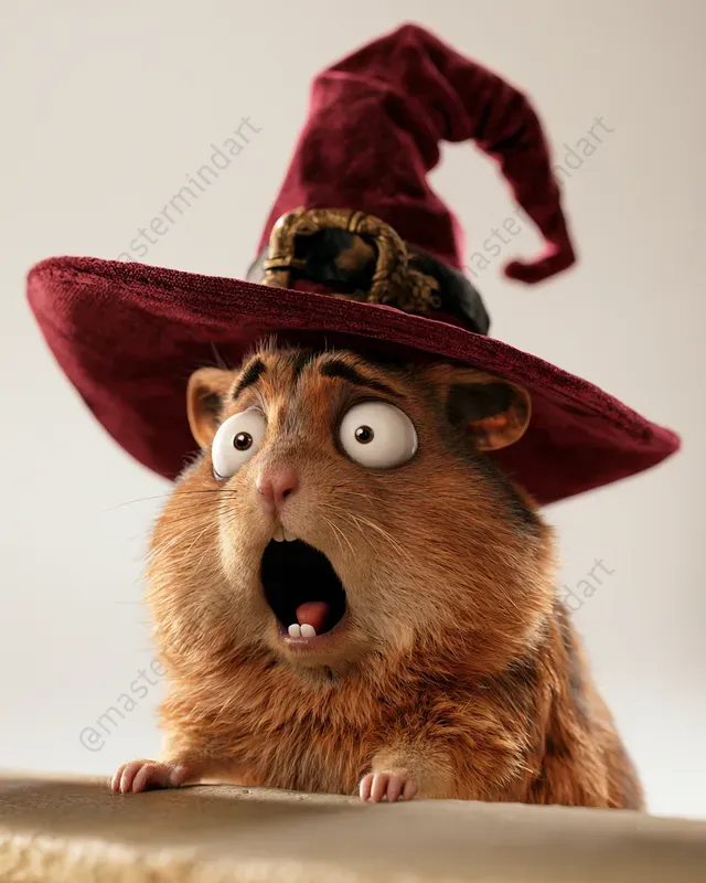 Cute 3D Halloween Animals
