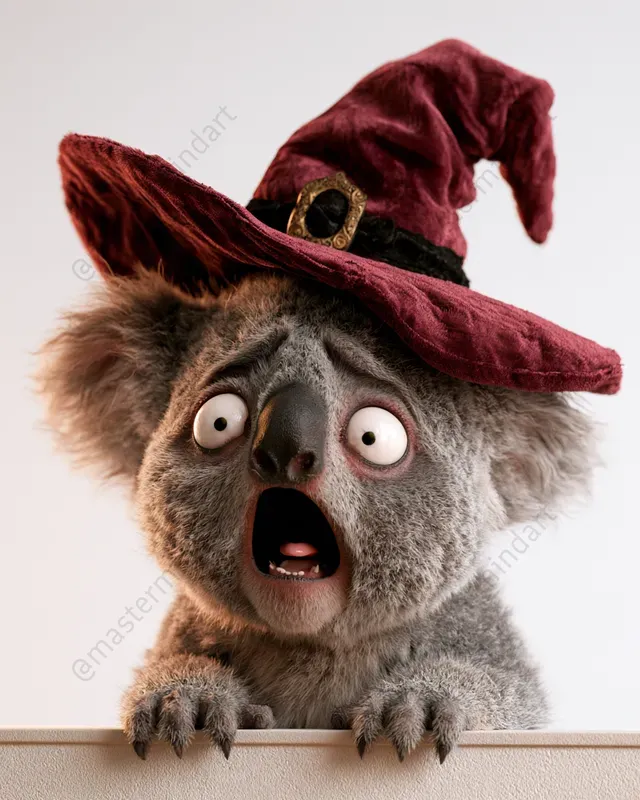 Cute 3D Halloween Animals