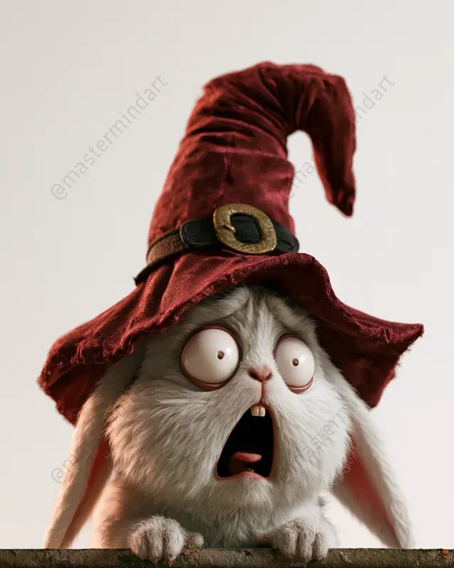 Cute 3D Halloween Animals
