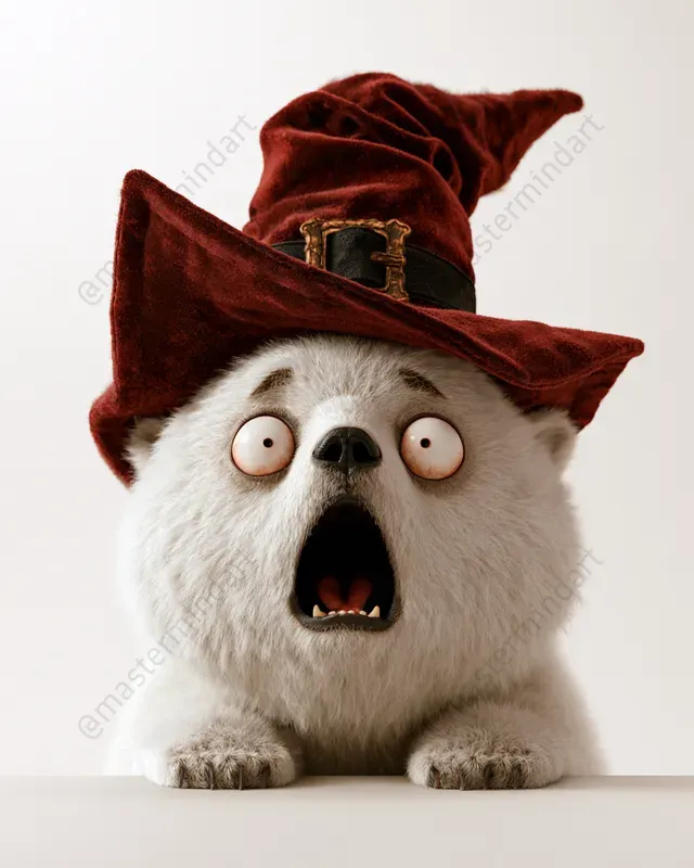 Cute 3D Halloween Animals