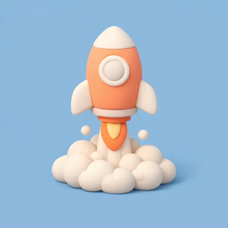 Soft 3D Claymorphism UI Icons