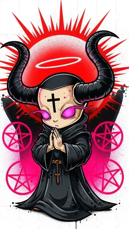 Urban Dark Angels Graffiti