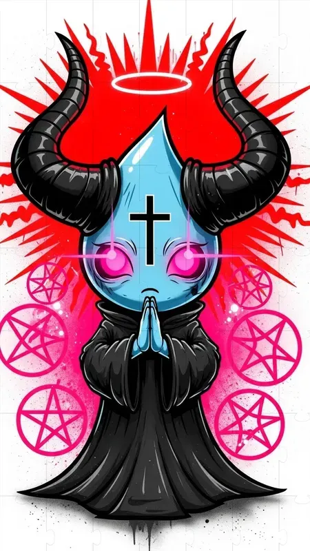 Urban Dark Angels Graffiti