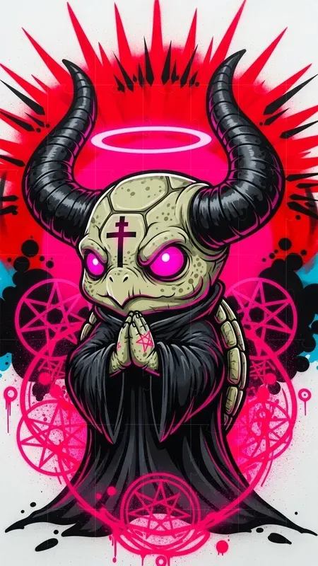 Urban Dark Angels Graffiti