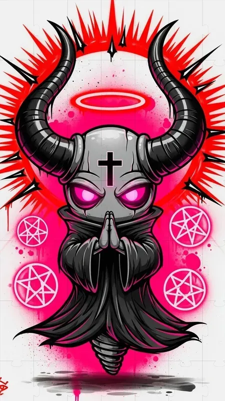 Urban Dark Angels Graffiti