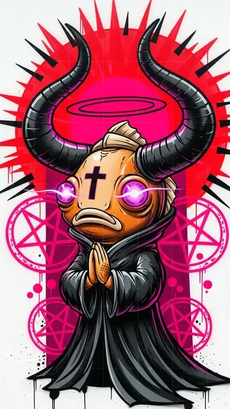 Urban Dark Angels Graffiti