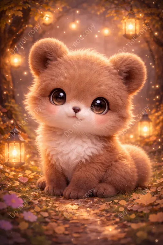 3D Baby Animal Portraits Any Pets