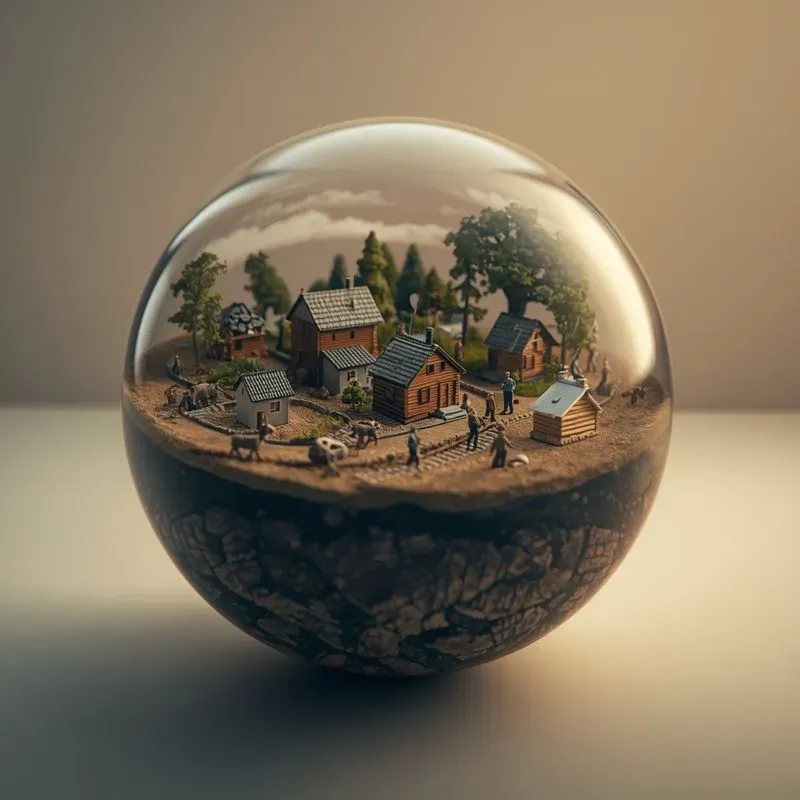 Miniature World Product Scenes