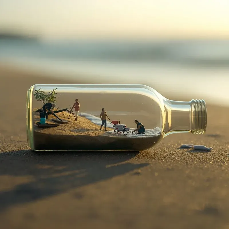 Miniature World Product Scenes