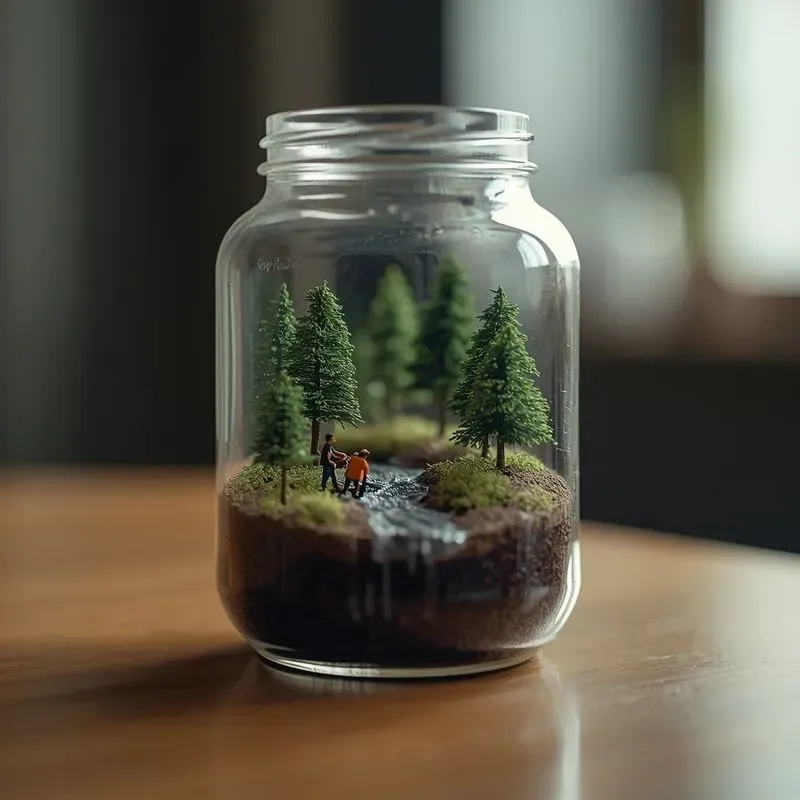 Miniature World Product Scenes