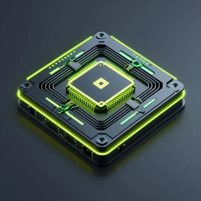 3D Cyberpunk Futuristic Scifi UI Icons