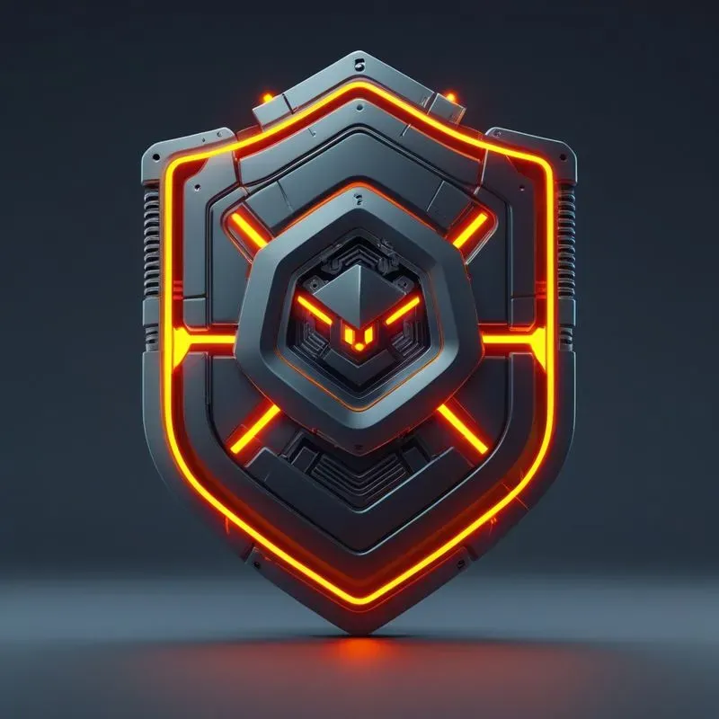 3D Cyberpunk Futuristic Scifi UI Icons