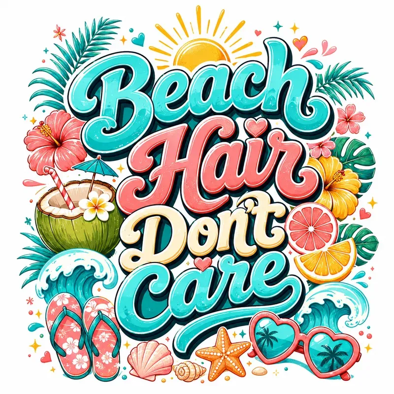 Summer Typography Tshirt Designs