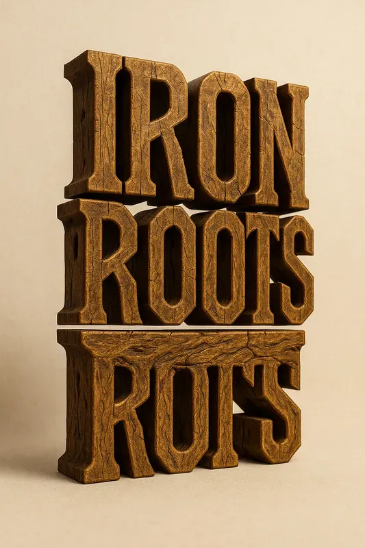 3D Wooden Texts