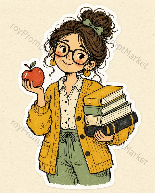 Hand Drawn Profession Life Stickers