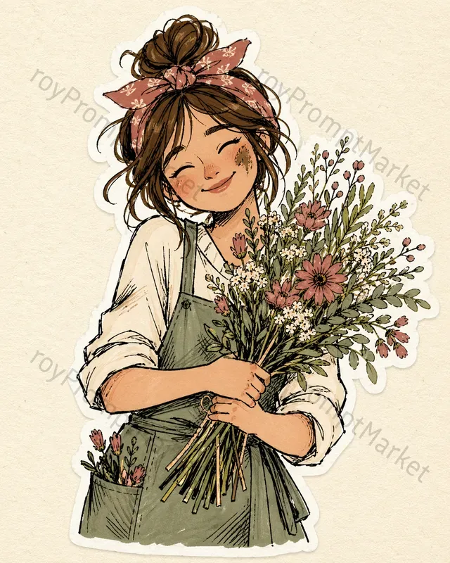 Hand Drawn Profession Life Stickers