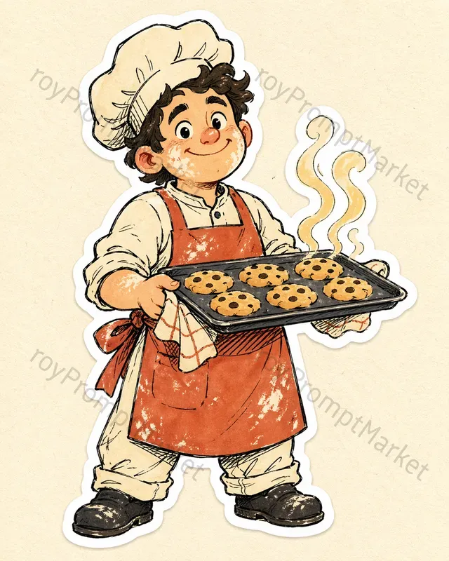 Hand Drawn Profession Life Stickers