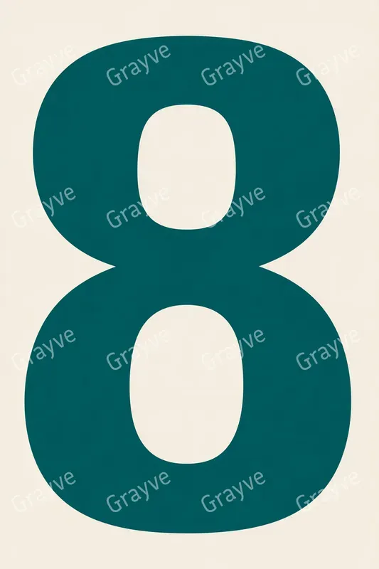 Oversized Letter Typography Posters