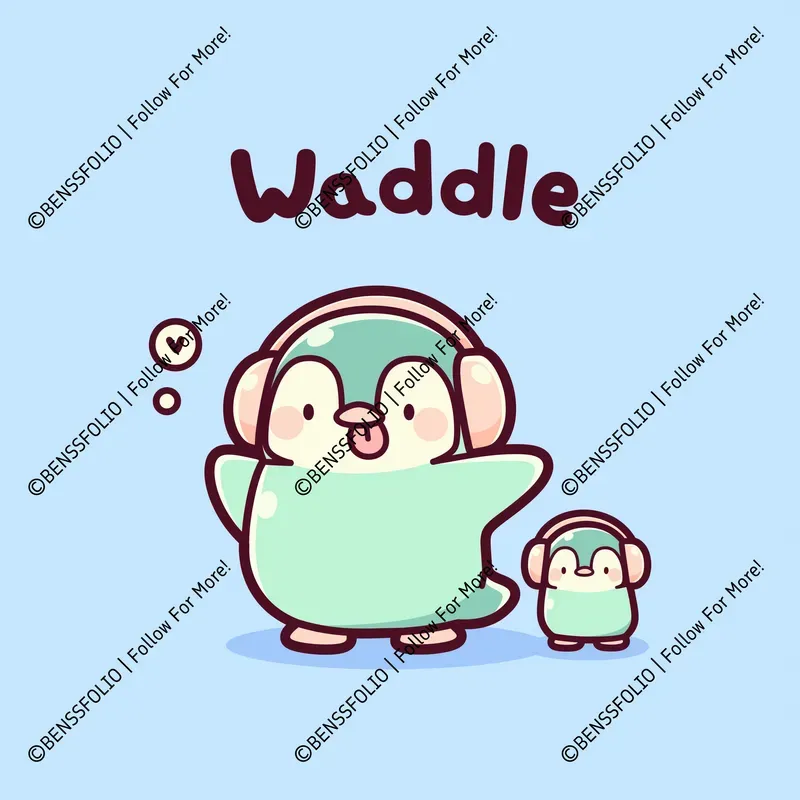 Cute Kawaii Animal Characters