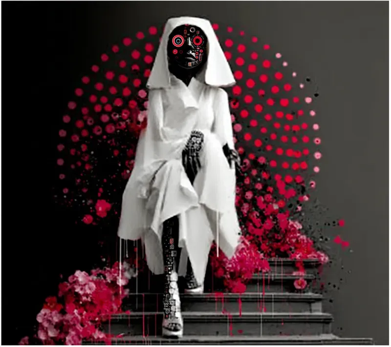 Dark Circular Graffiti Art Installations