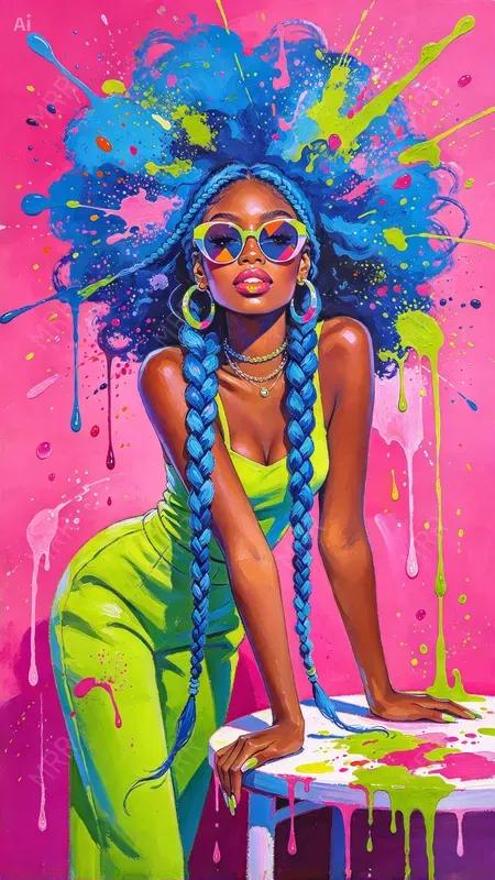 Surreal Popart Portraits