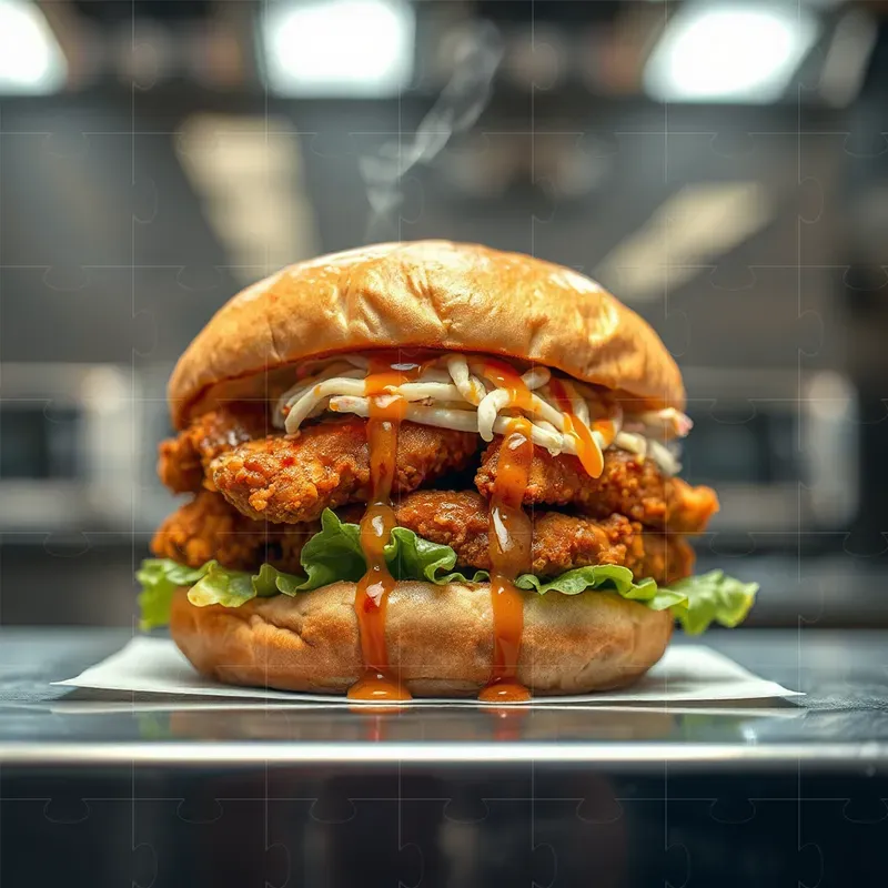 Gourmet Burger Craft Sandwich Heroes