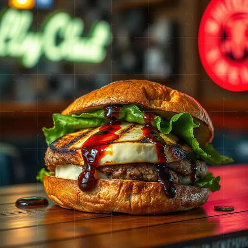 Gourmet Burger Craft Sandwich Heroes