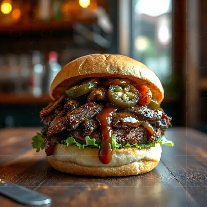 Gourmet Burger Craft Sandwich Heroes