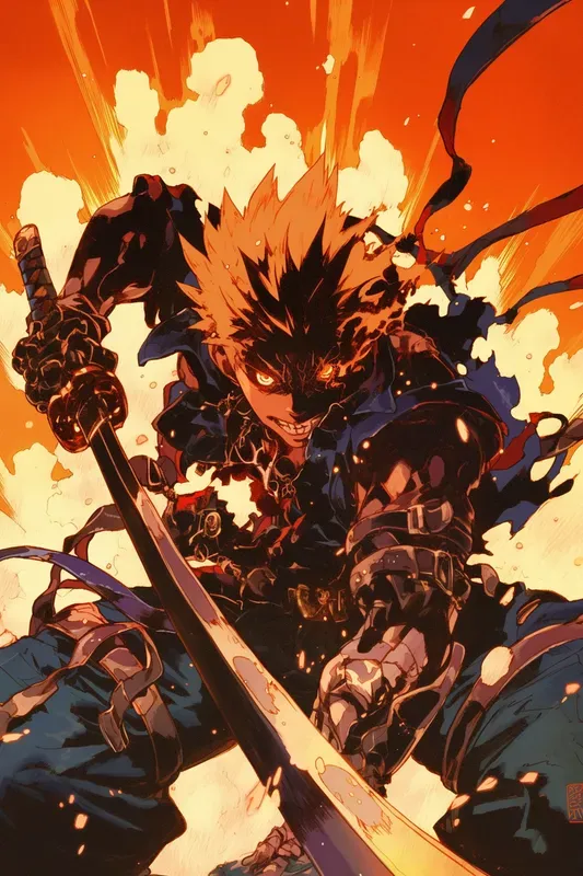 2000s Shonen Manga Cover Studios
