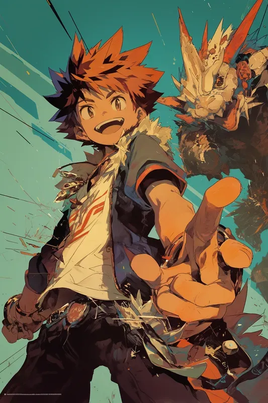 2000s Shonen Manga Cover Studios