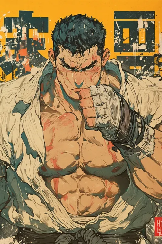 2000s Shonen Manga Cover Studios