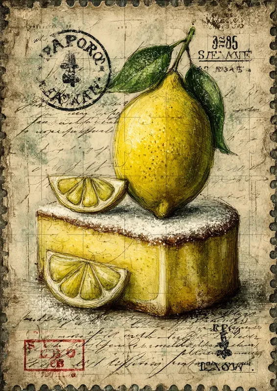 Vintage Spring Stamp Illustrations