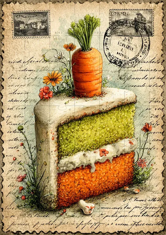 Vintage Spring Stamp Illustrations