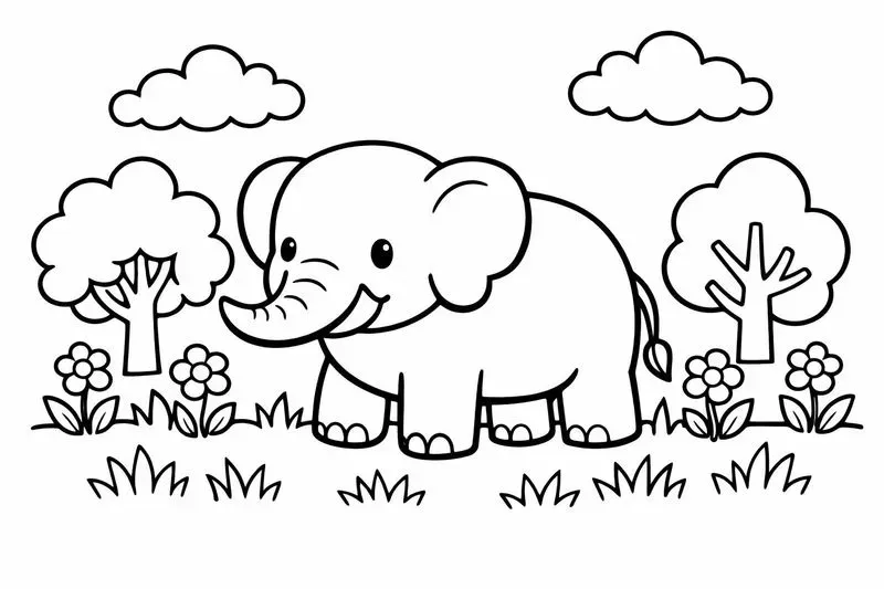 Animal Coloring Pages
