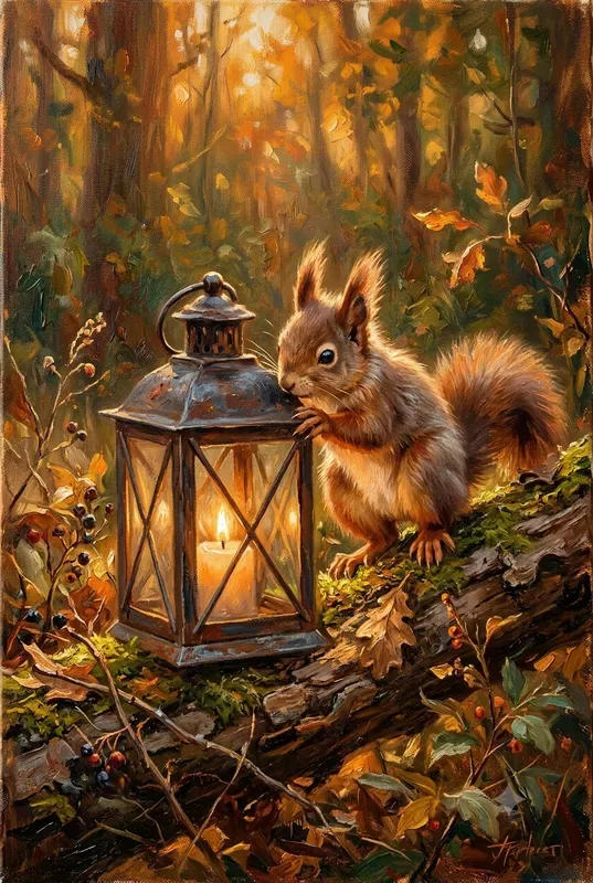 Premium Textured Golden Hour Oils