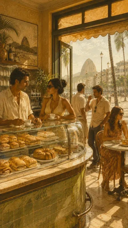 1970s Copacabana Breeze Illustrations