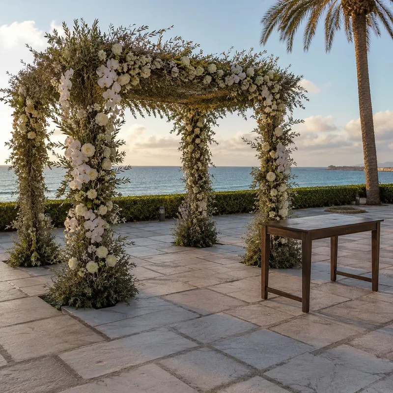Floral Installation Scale Photos