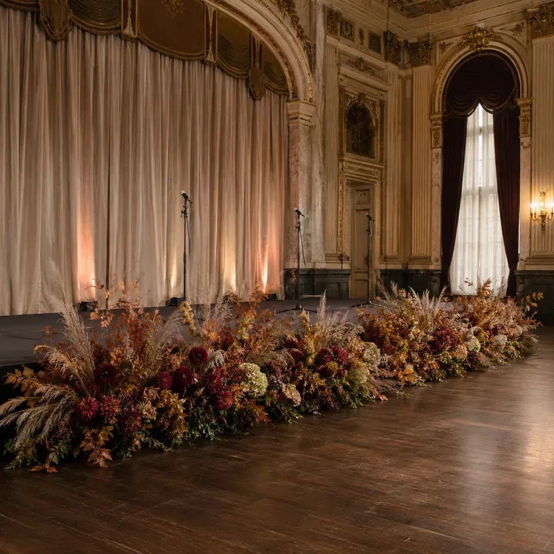Floral Installation Scale Photos