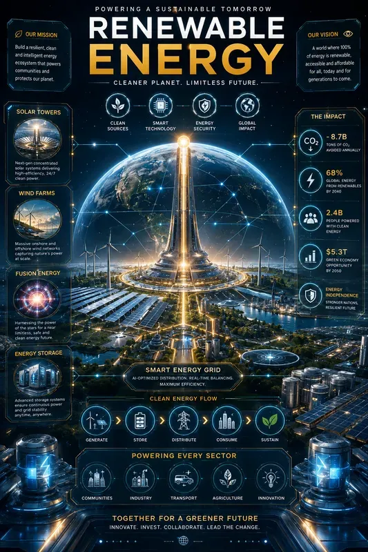 Futuristic Cinematic Infographic Posters