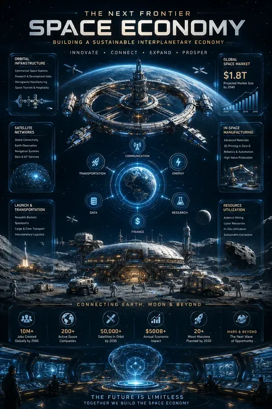 Futuristic Cinematic Infographic Posters