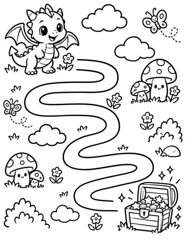 4 Fairytale Activity Pages For Kids