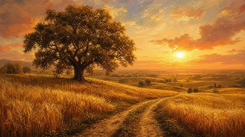 Oil Paintings Classic Landscapes