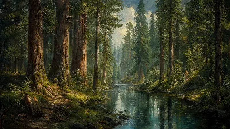 Oil Paintings Classic Landscapes