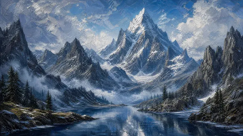 Oil Paintings Classic Landscapes